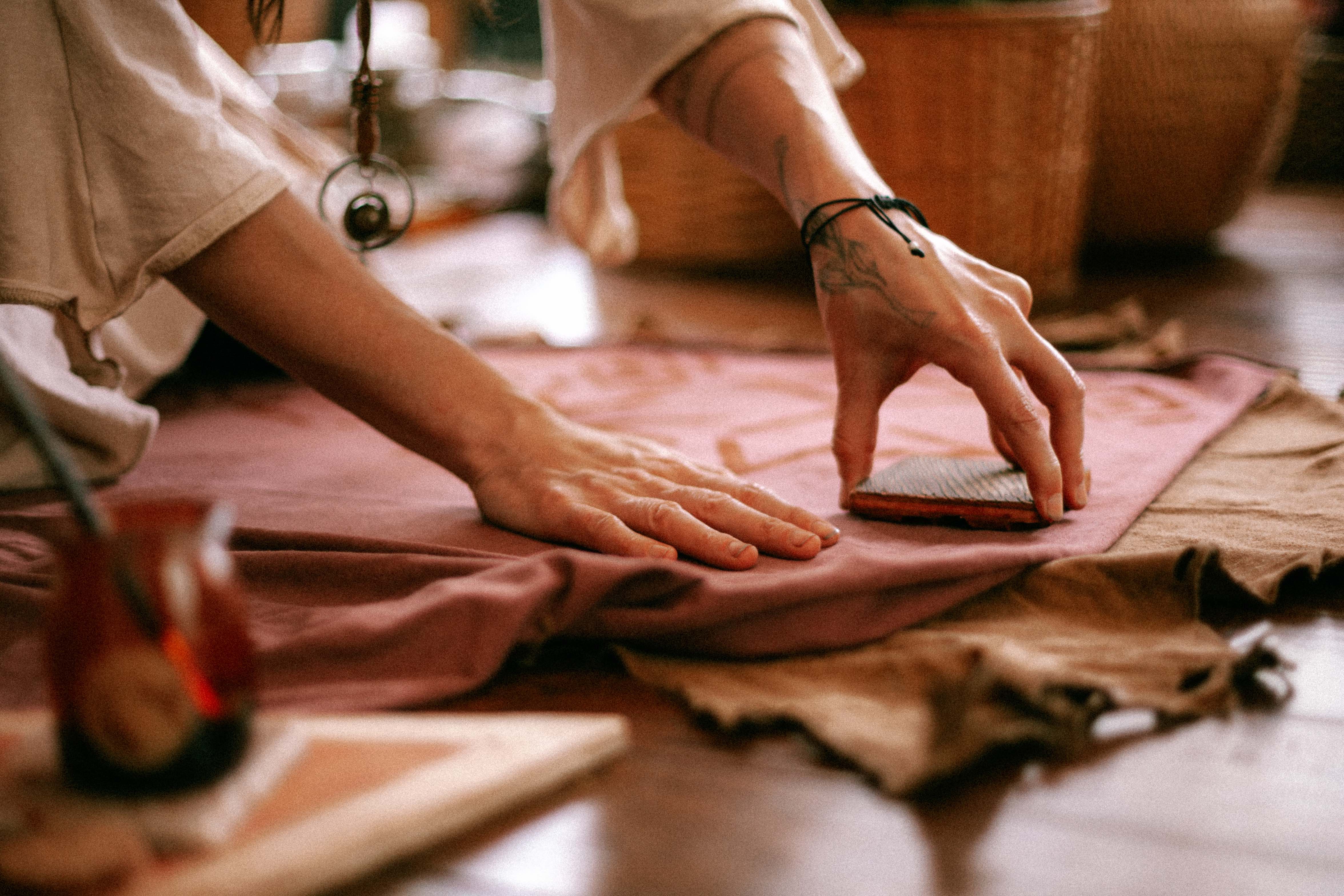 fabric stamping