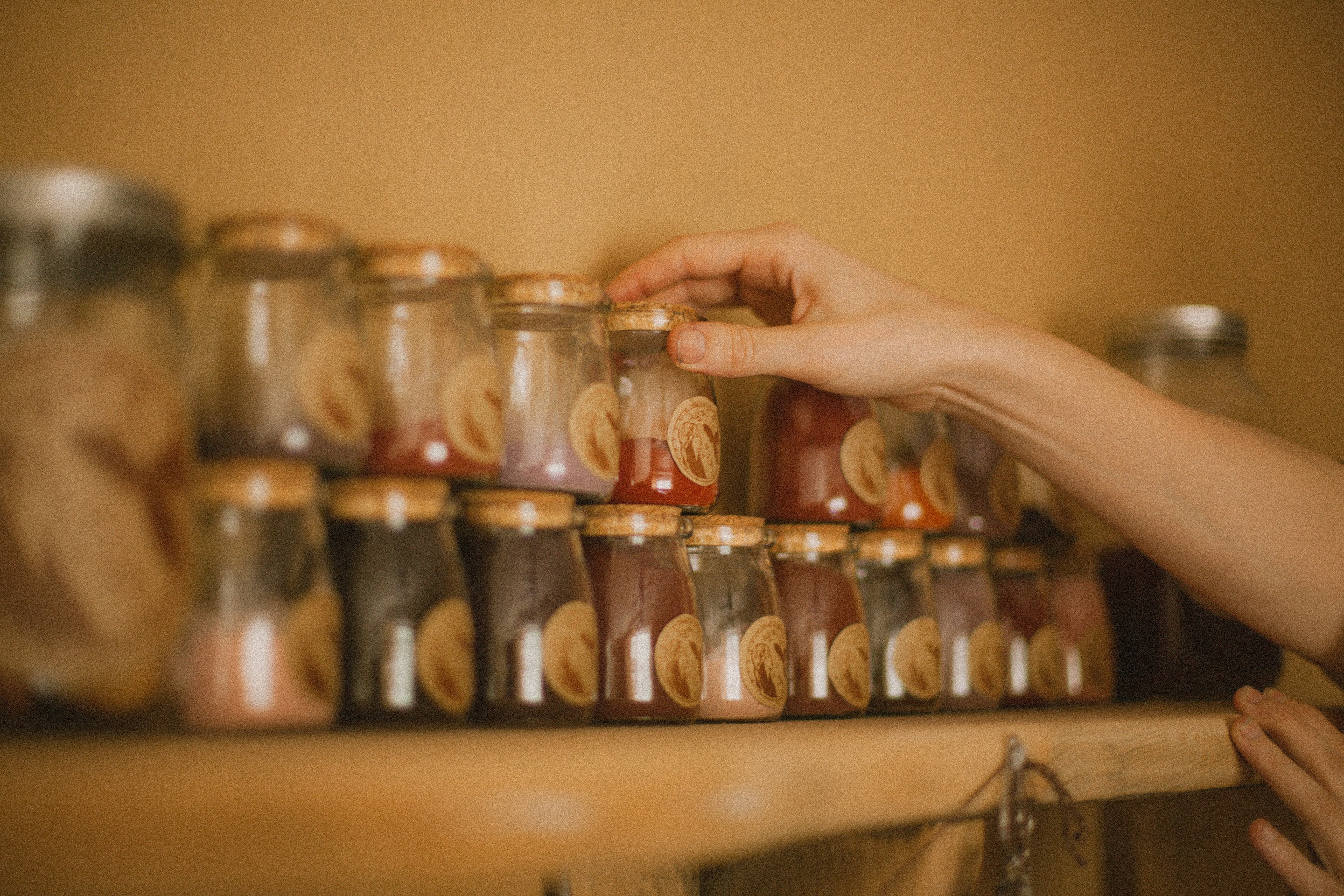 jars in studio