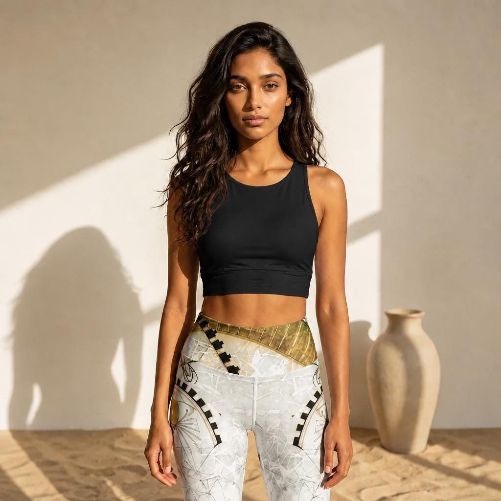 Cosmic Geometry Yoga Leggings