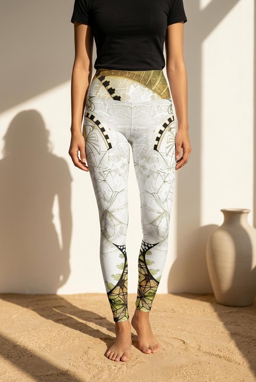 Cosmic Geometry Yoga Leggings