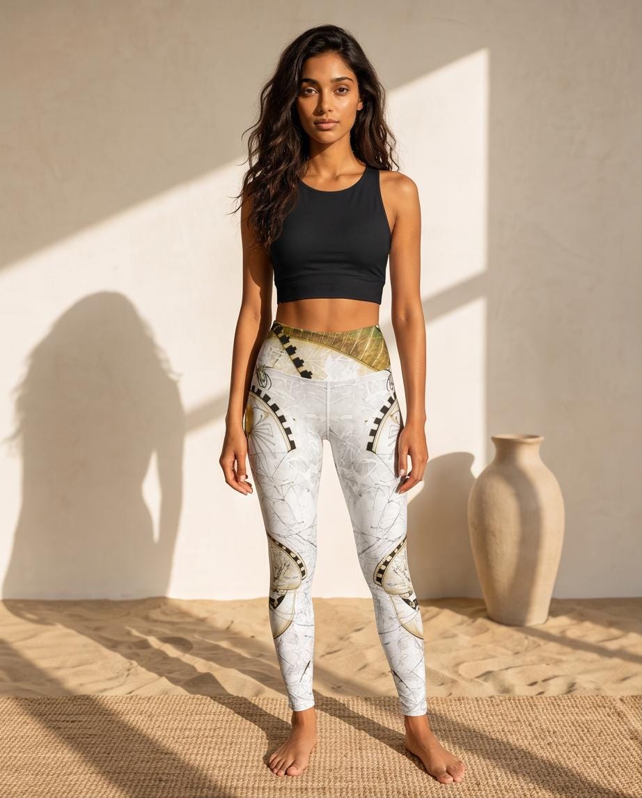Cosmic Geometry Yoga Leggings