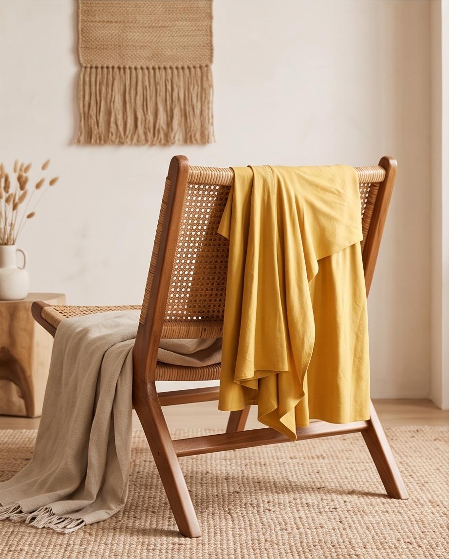 Serenity Skirt from Hemp Cotton Jersey in Marigold Sunshine | Organic Sustainable Handmade Hand-dyed