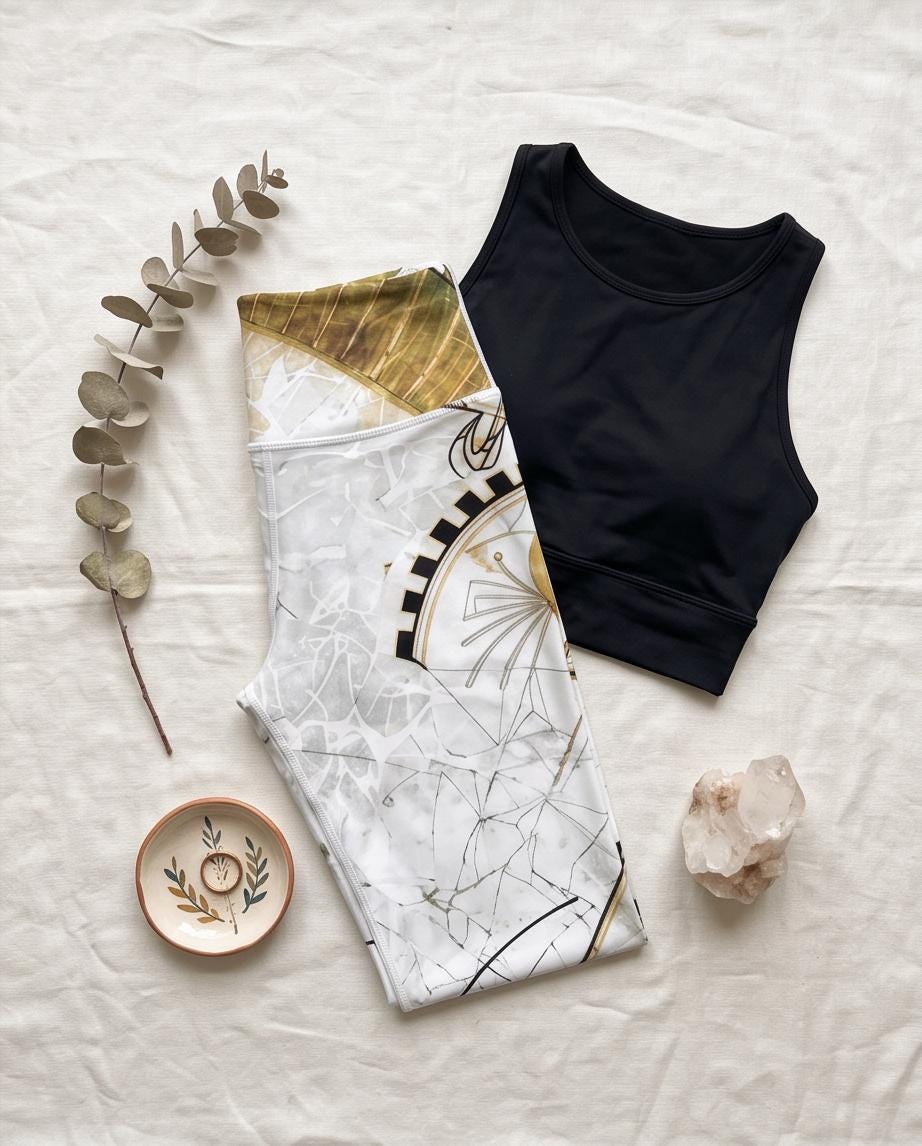 Cosmic Geometry Yoga Leggings