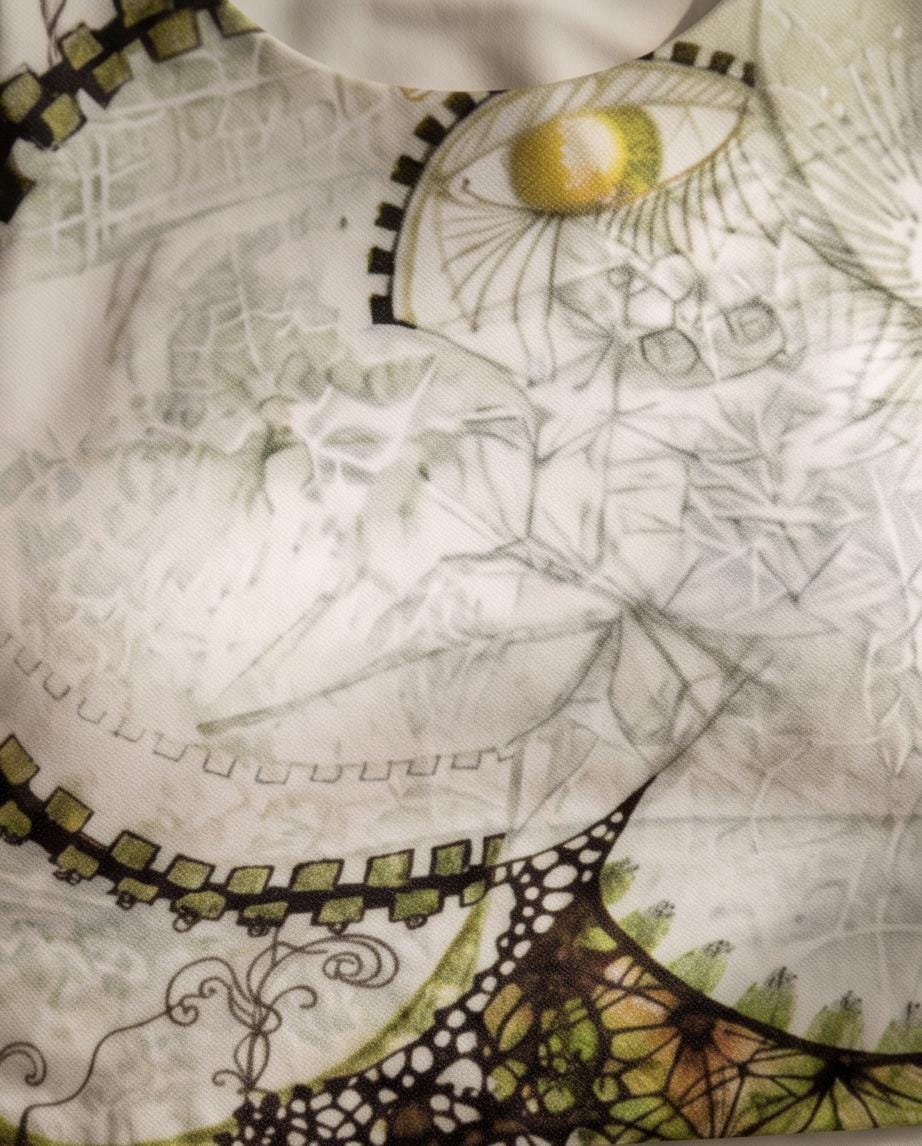 Cosmic Geometry Yoga Top