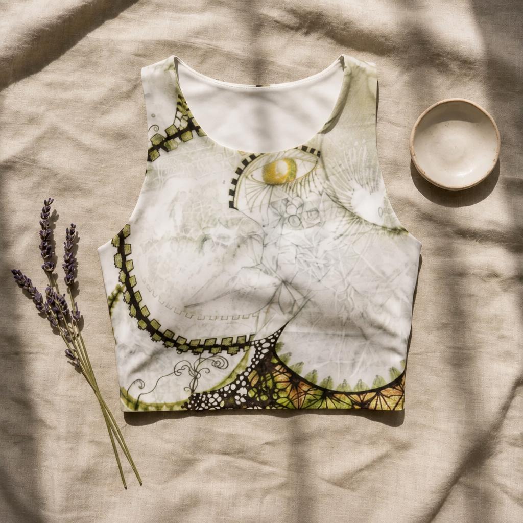 Cosmic Geometry Yoga Top