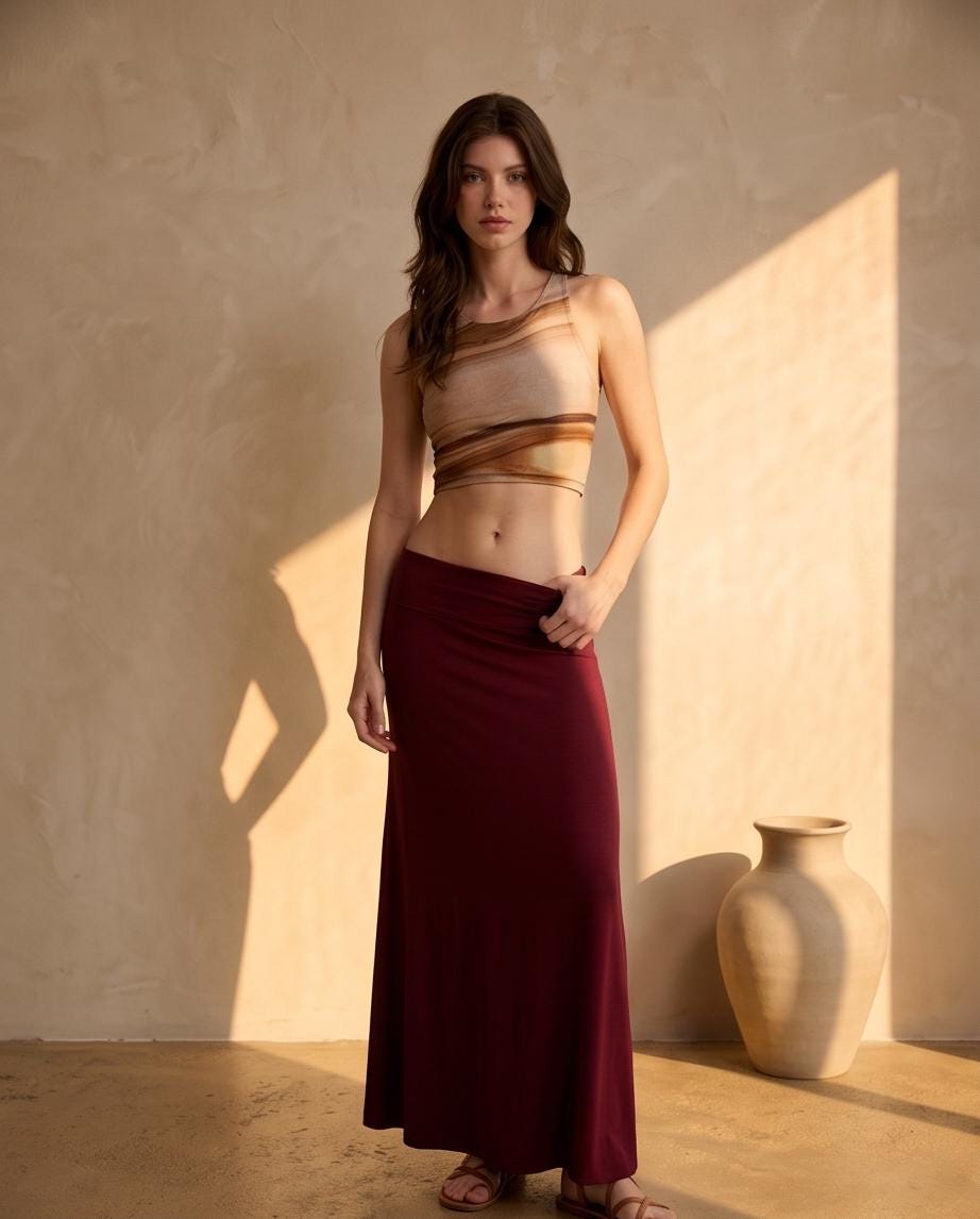 Elements' Eco Polyester Yoga Top - Unique Nature-Inspired Art, Sustainable Fashion from Recycled Bottles