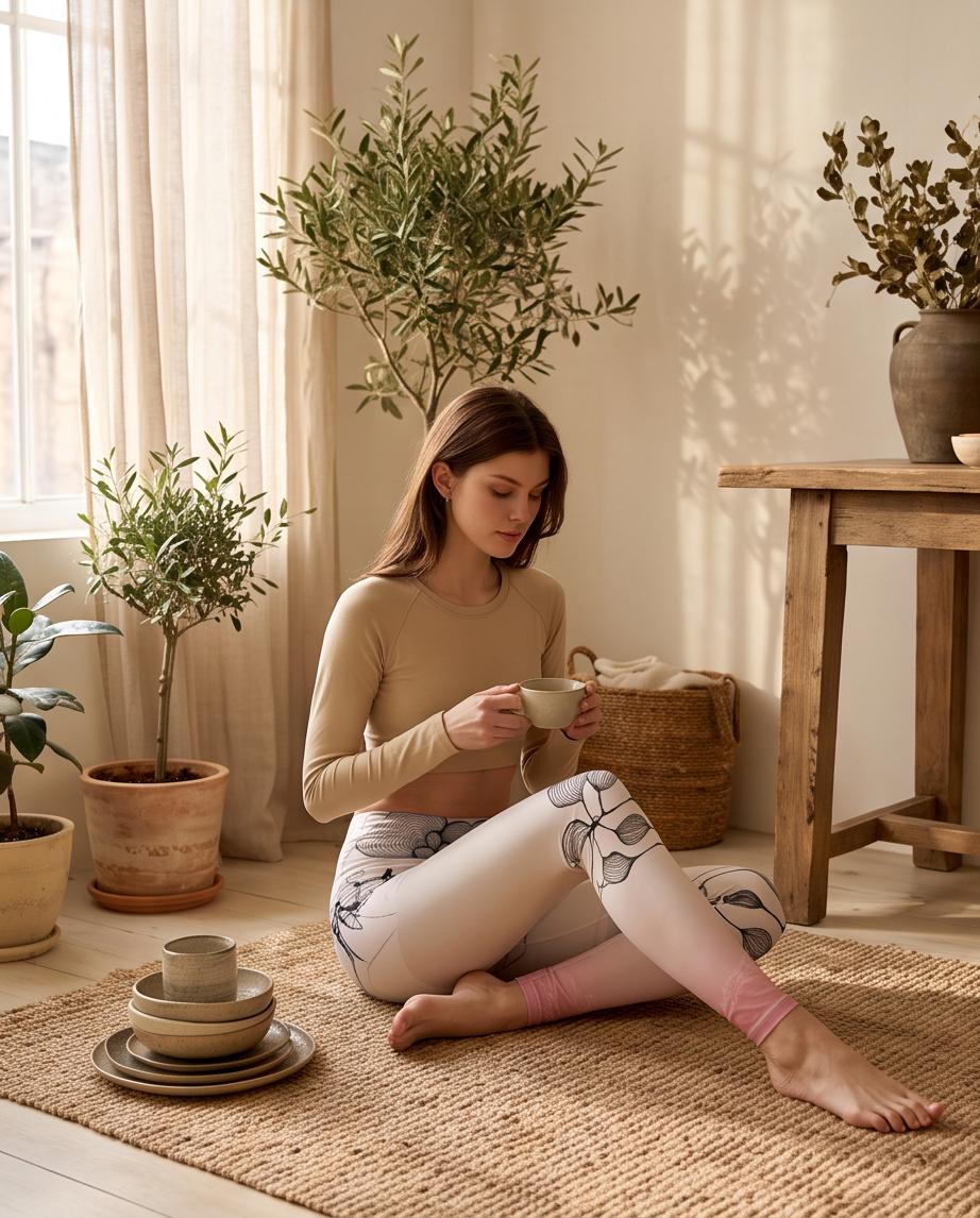 Germination Yoga Leggings