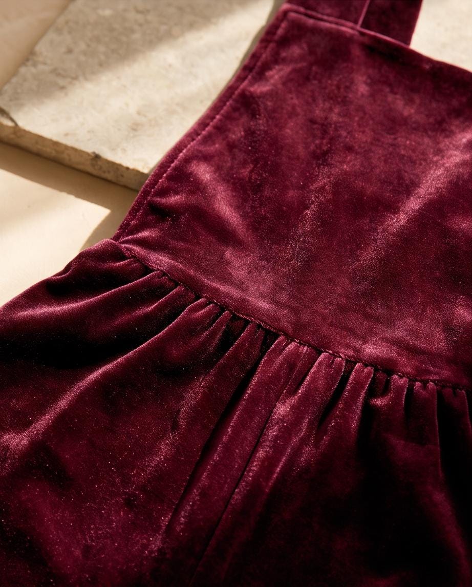 Maroon Velvet Overalls Romper | Recycled Upcycled Velvet Shortalls | Handmade One of a Kind Playsuit | Square Neck Boho Summer Fashion