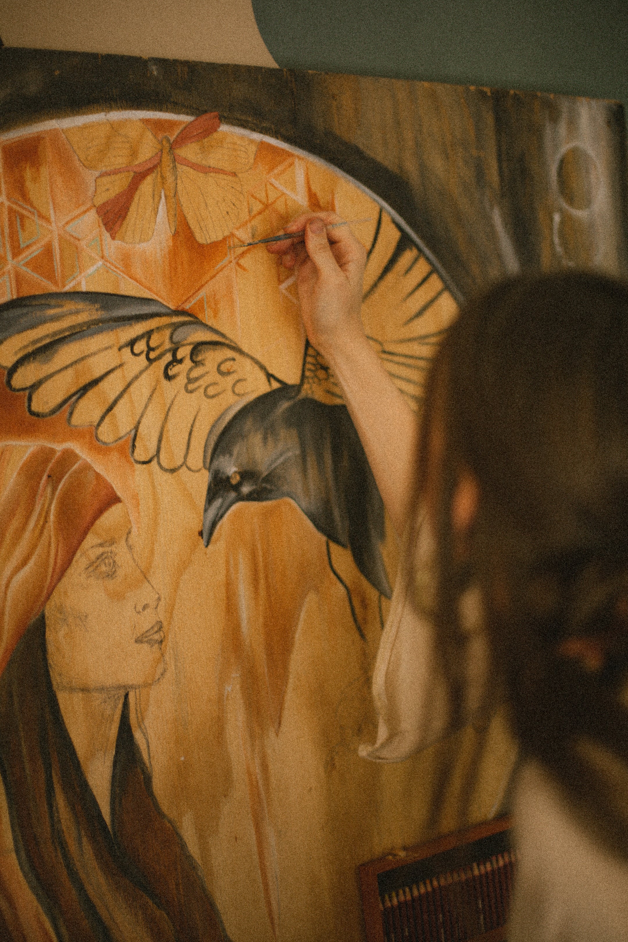 mystery painting